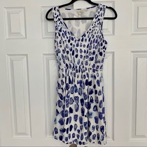 GAP Eileen V Neck Spot Print Sundress - XS